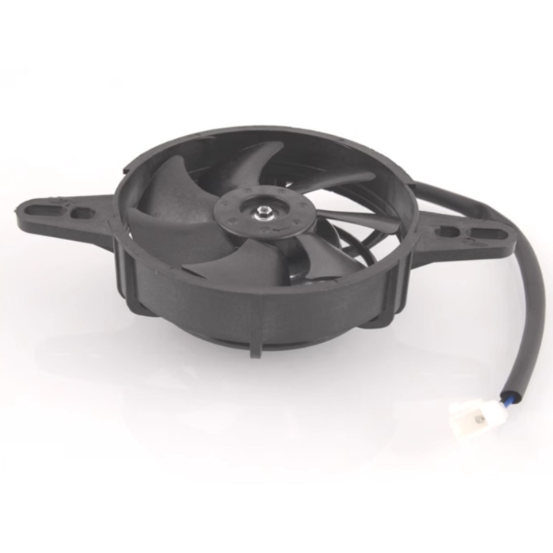 Motocicleta ventilador de refrigeração para 150cc, 200cc, 250cc ATV, Karts 4WD, radiador elétrico 12V e refrigerador de óleo