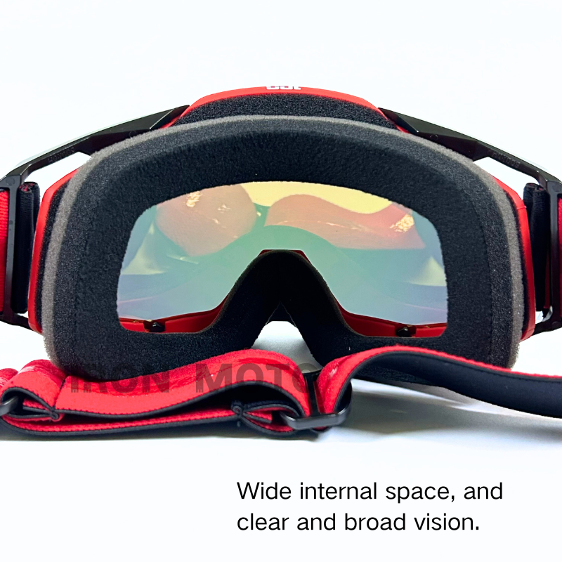 オートバイヘルメットゴーグル男ダートバイク MX ゴーグル HD レンズモトクロスメガネ ATV モトバイクアイウェアサイクリングサングラス保護