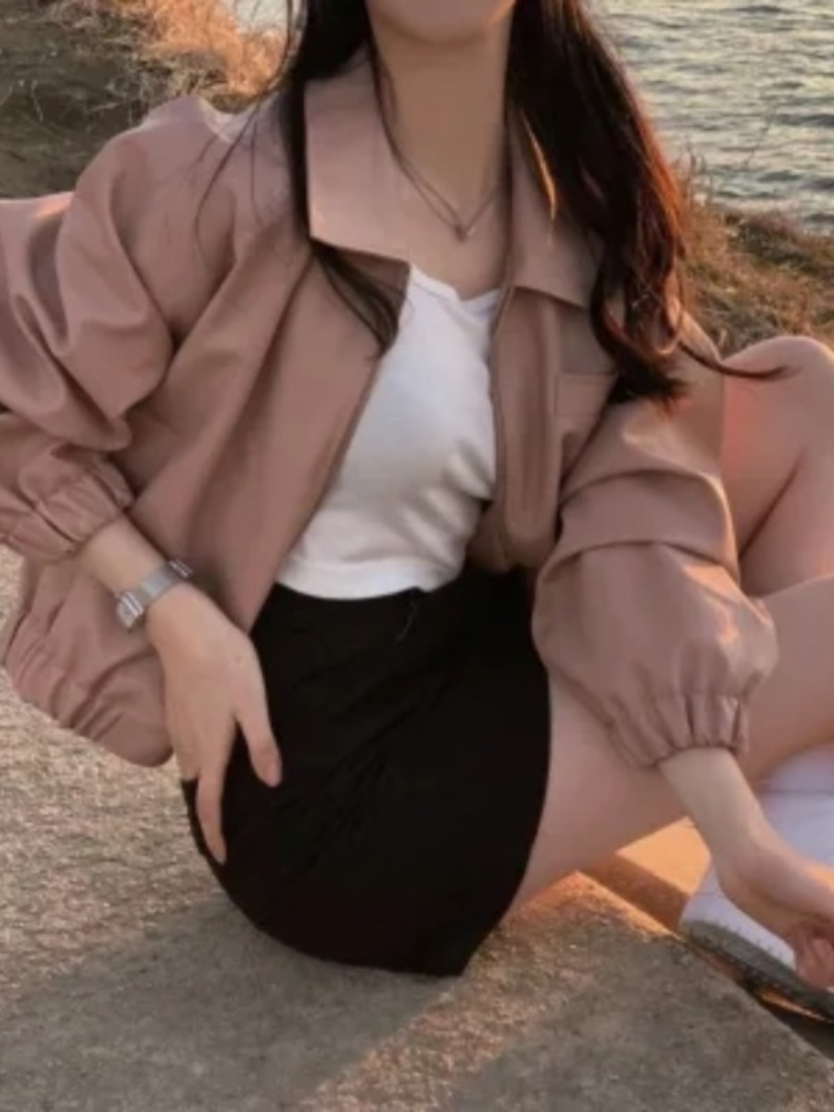 レトロ香港スタイル Pu レザーショートジャケット女性の春秋ルーズデザインハイエンドカジュアル多用途トップ