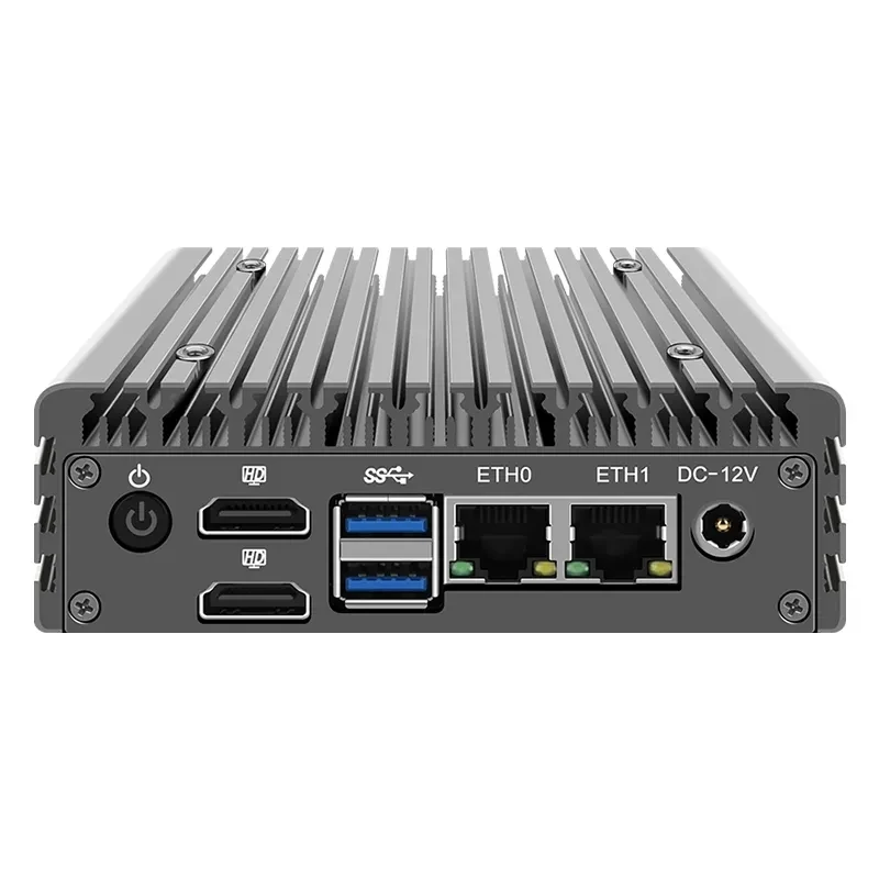 Topton P5 12th Gen Micro Firewall Computer Intel i3 N355 N305 N150 N100 DDR5 2xi226-V 2.5G LAN Fanless Mini PC Proxmox Server