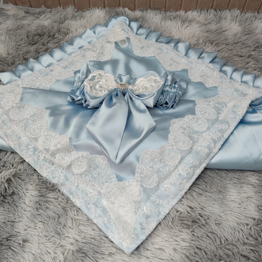 ทารกแรกเกิดรับผ้าห่มผ้าห่มเด็ก Swaddle Unisex Swaddles Wrap Soft Silky Neutral รับผ้าห่มเด็กชายและเด็กหญิงผ้านวม