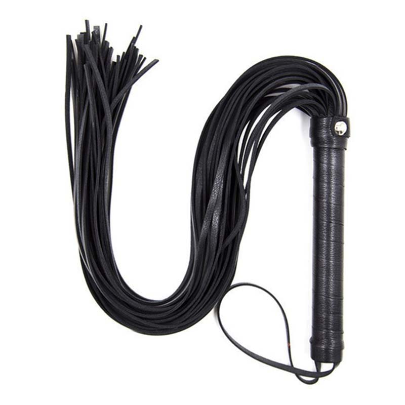 Faux Leder Pimp Peitsche Racing Reiten Ernte Party Flogger Königin Schwarz Reiten Peitsche