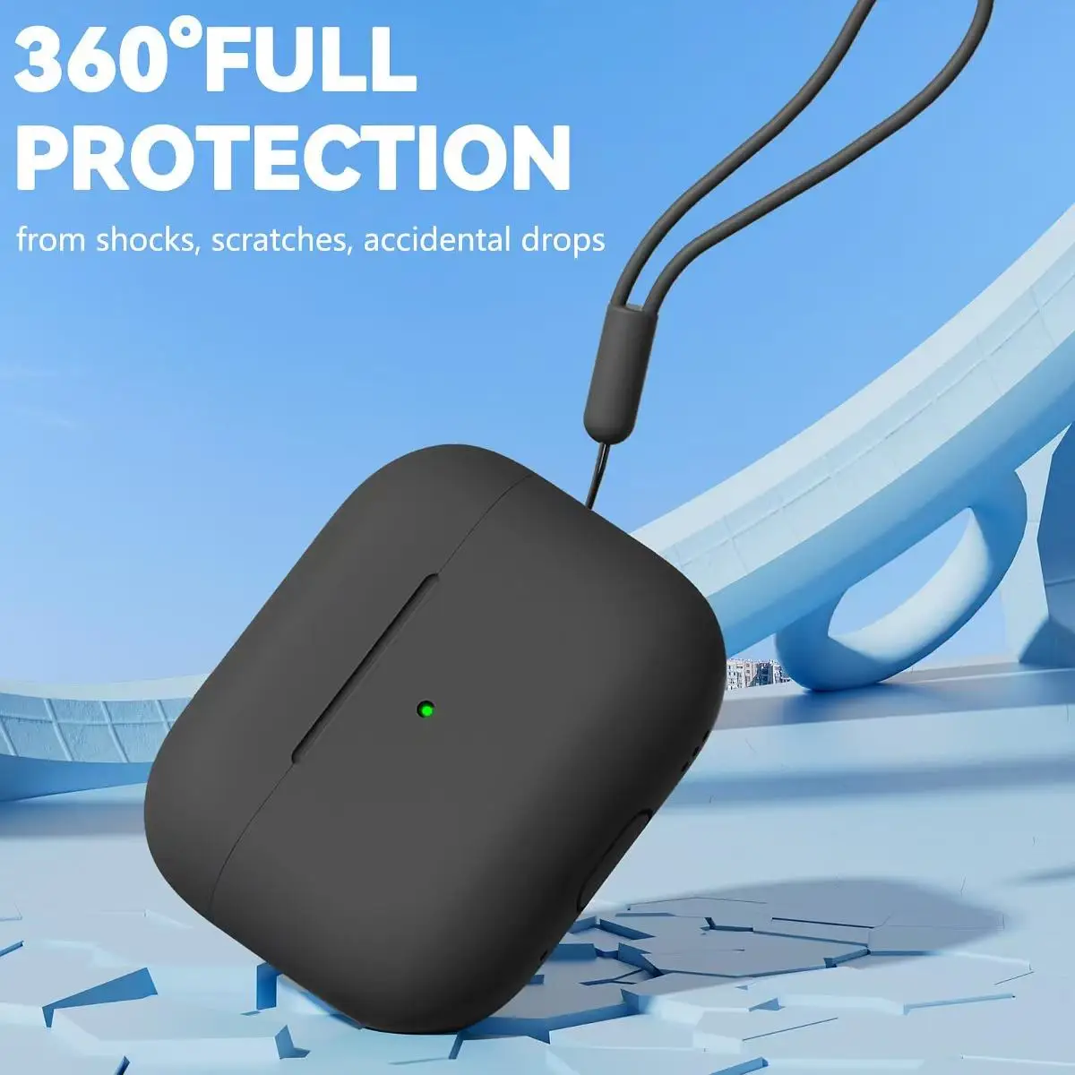 For Airpods pro 2 case Cover with Cleaner Kit Soft Silicone Protective Case for Apple Airpods pro case Generation