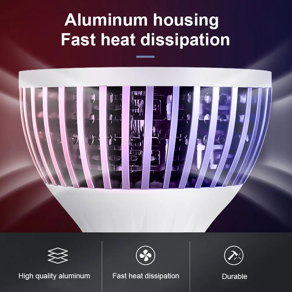 100W E27 LED Bulb - 220V High Power Bright Energy Saving Light 11x20cm for Home, Garage, Warehouse, Office