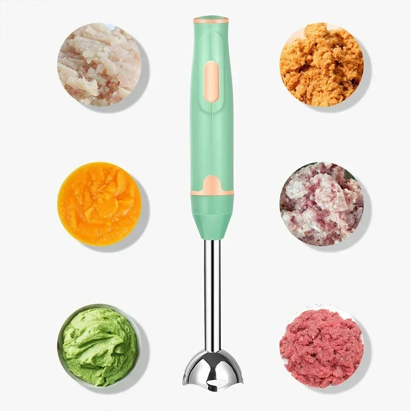 Immersion Hand Stick Blender อาหารไฟฟ้าเครื่องบดผักมือถือ Stick Mixer สําหรับสมูทตี้ซอสซุปอาหารเด็ก
