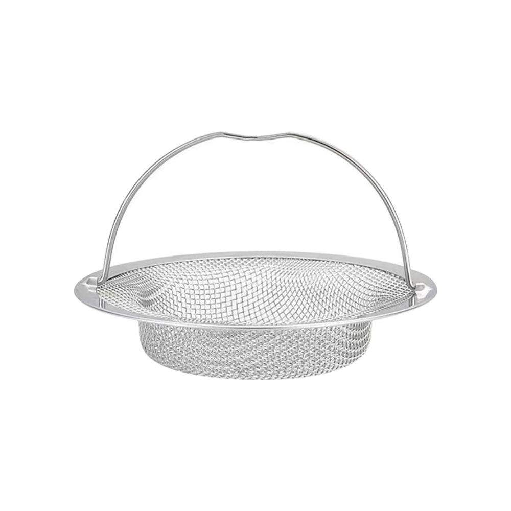 Filtro de fregadero de cocina de acero inoxidable, filtro de fregadero de residuos de alimentos, recogedor de pelo para baño, mantiene tu bañera, 1 ud.