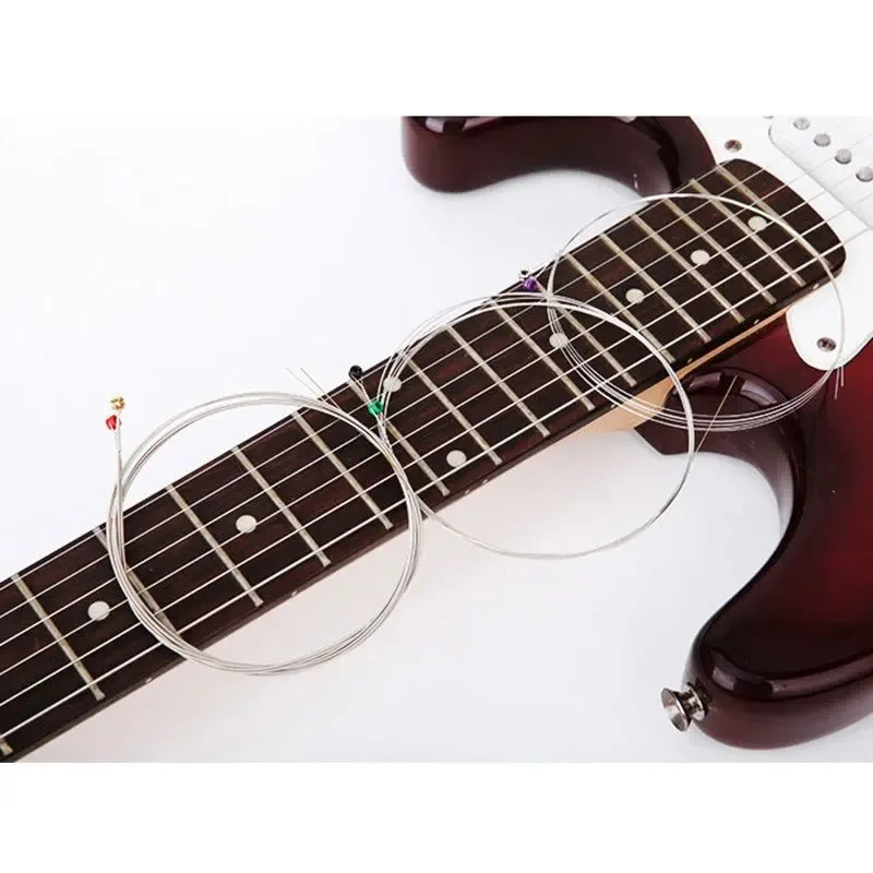 EJ27N Nylon Guitar Strings Classical Guitar Strings Silver Plated Wrap Nylon Core Clear Student Nylon Trebles Normal Tension
