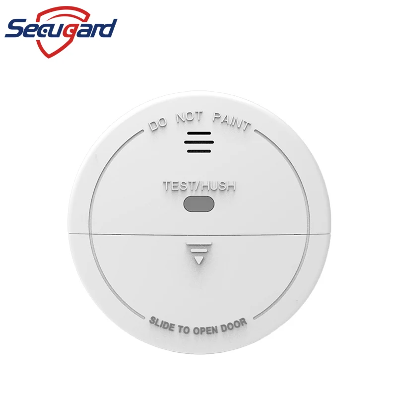 433MHz เครื่องตรวจจับควันไฟไร้สาย Sensor 80db เสียงปลุก Smokehouse ผสมสำหรับ Smart Home Security Alarm System