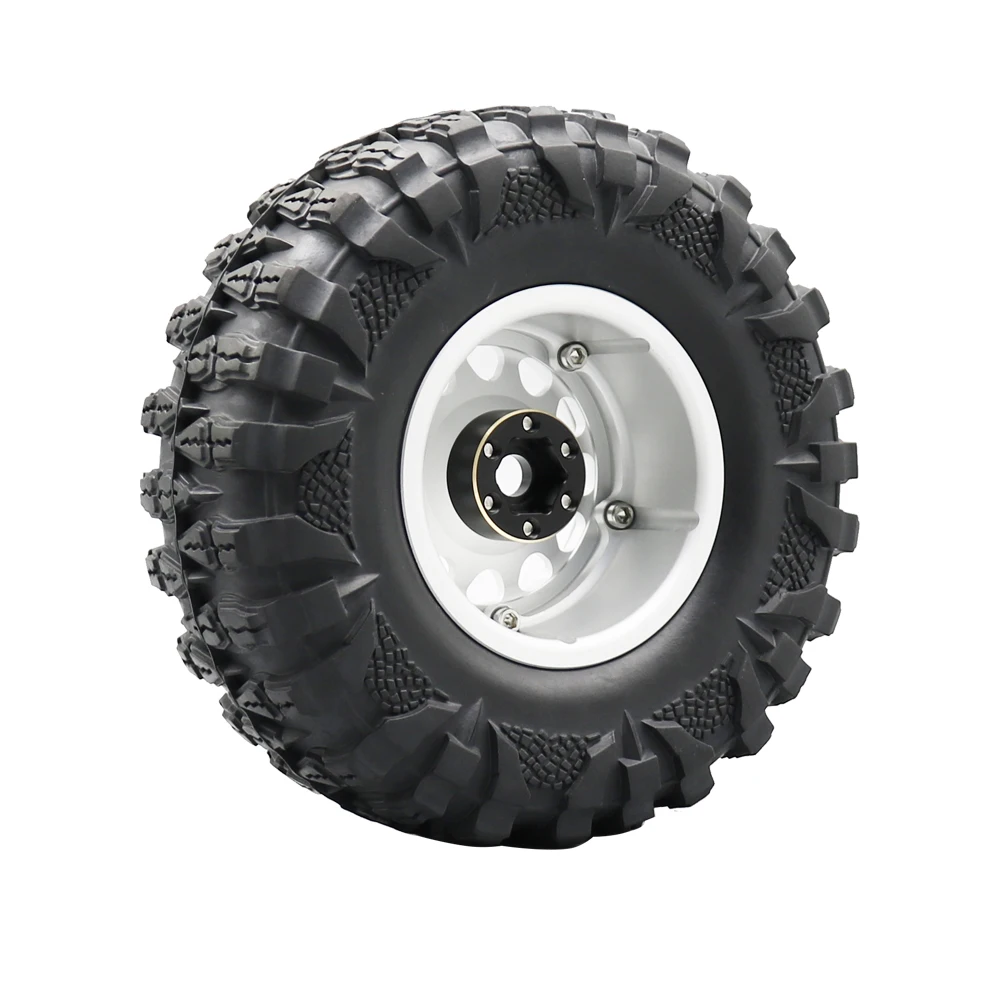 ทองเหลืองน้ําหนัก 12 มม.ล้อ Hex Hub ขยายอะแดปเตอร์สําหรับ 1/10 RC Crawler 1.9 2.2 นิ้วล้อขอบ Axial SCX10 TRX4 Counterweight