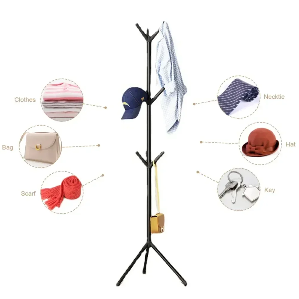 2025 venda flash cabide suporte ramo de árvore design multi gancho móvel conveniente para casa sala estar dormitório tipo guarda-roupa