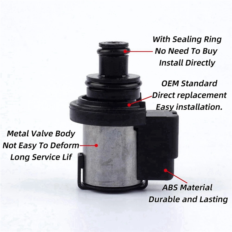 Automotive Automotive Automotive konverter torsi otomotif Lock-Up Solenoid 3.7Ω + 12.2Ω-13.2Ω untuk Lineartronic