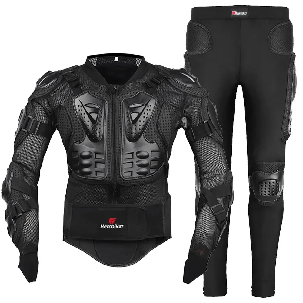 Giacca da motocross da uomo Armatura da motociclista Armatura da motociclista Giacca da corsa per bicicletta antigoccia resistente all'usura Protezione per moto da equitazione