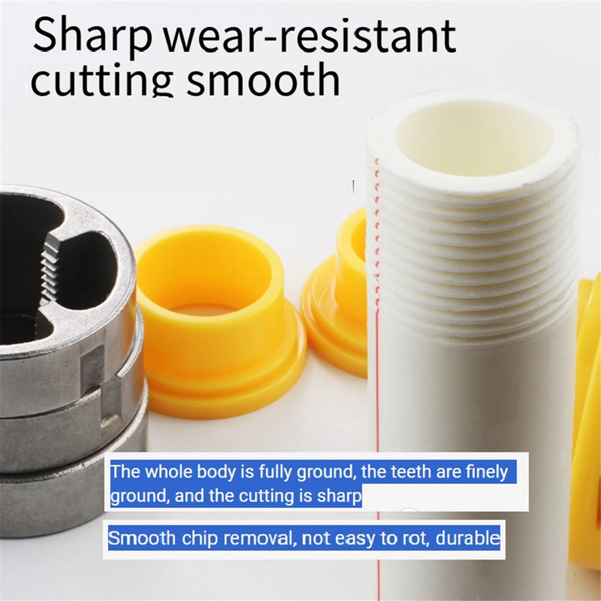 BABQ New Ppr Thread Making Tool Electric Drill to Water Pipe Threader Plastic Die Electric Threading Machine Tool Water Pipe