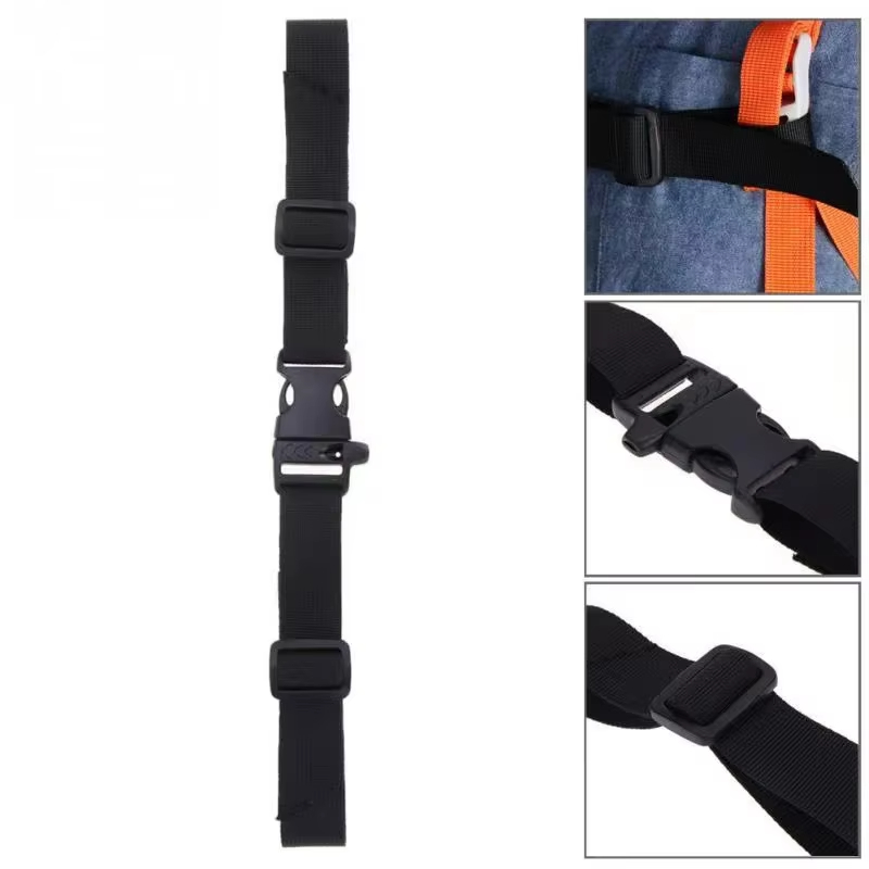 Correas de hombro ajustables para mochila con cordones antideslizantes, perfectas para acampar, montañismo y asegurar mochila.