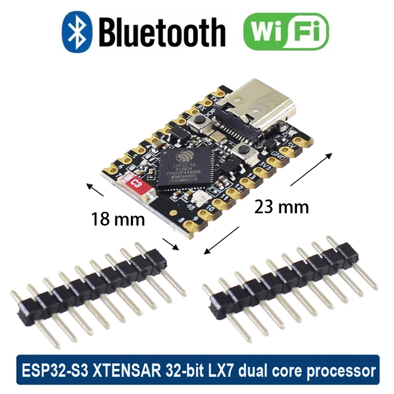 Módulos de placa de desarrollo SuperMini ESP32-S3 ESP32-C3 ESP32-H2 ESP32-C6, módulo Super Mini WiFi BT Bluetooth