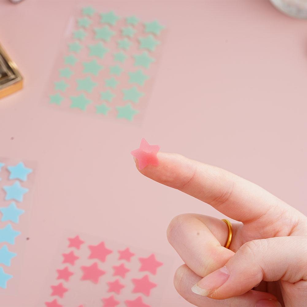 144PCS Star Pimple Patch Acne Colorful Invisible Acne Removal Skin Care Stickers Concealer Face Spot Beauty Makeup Tools