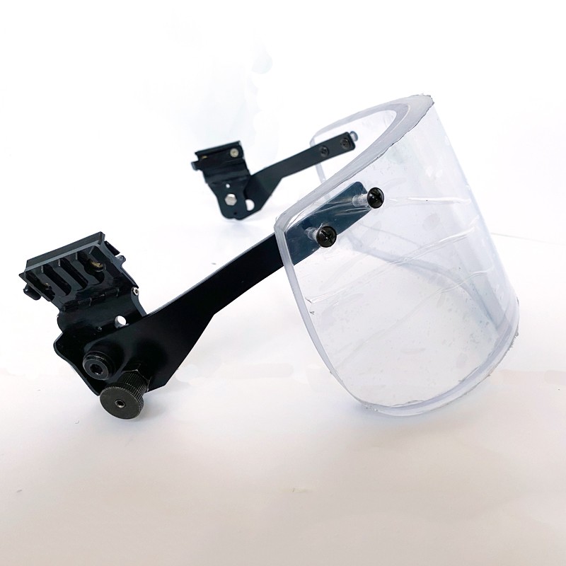 Защитная маска для лица Nij 3a для баллистического пикатинни, тактический шлем, военный пуленепробиваемый козырек