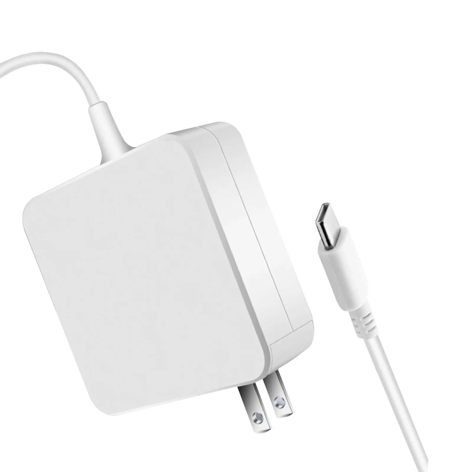 Reletech 65W USB C Adaptador de alimentação para laptop Tipo C Power PD Carregador rápido de parede Fort MacBook Dell Lenovo Huawei HP Notebook