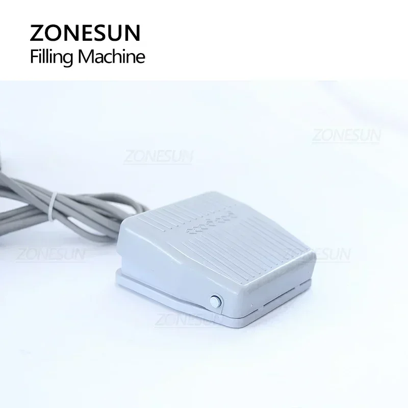 ZONESUN Liquid Filling Machine ควบคุมดิจิตอลน้ําดื่มน้ําหอมน้ําผลไม้นมขนาดเล็กขวดปั๊มไดอะแฟรมบรรจุ ZS-GFK160