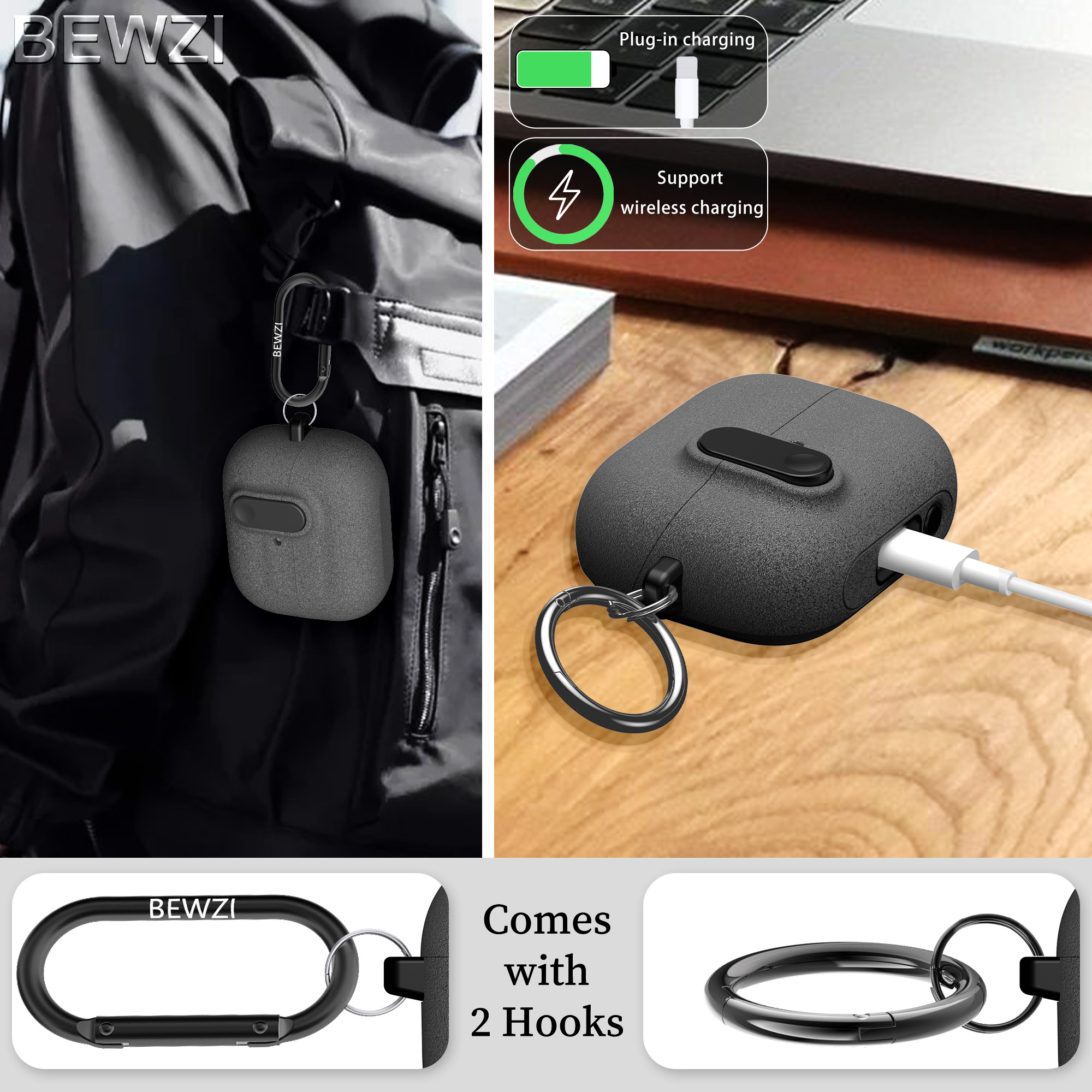 Schutzhülle für Samsung Galaxy Buds3 Pro / Galaxy Buds3. Kratzfeste Schutzhülle für Galaxy Buds 3 / Buds3 Pro Hülle