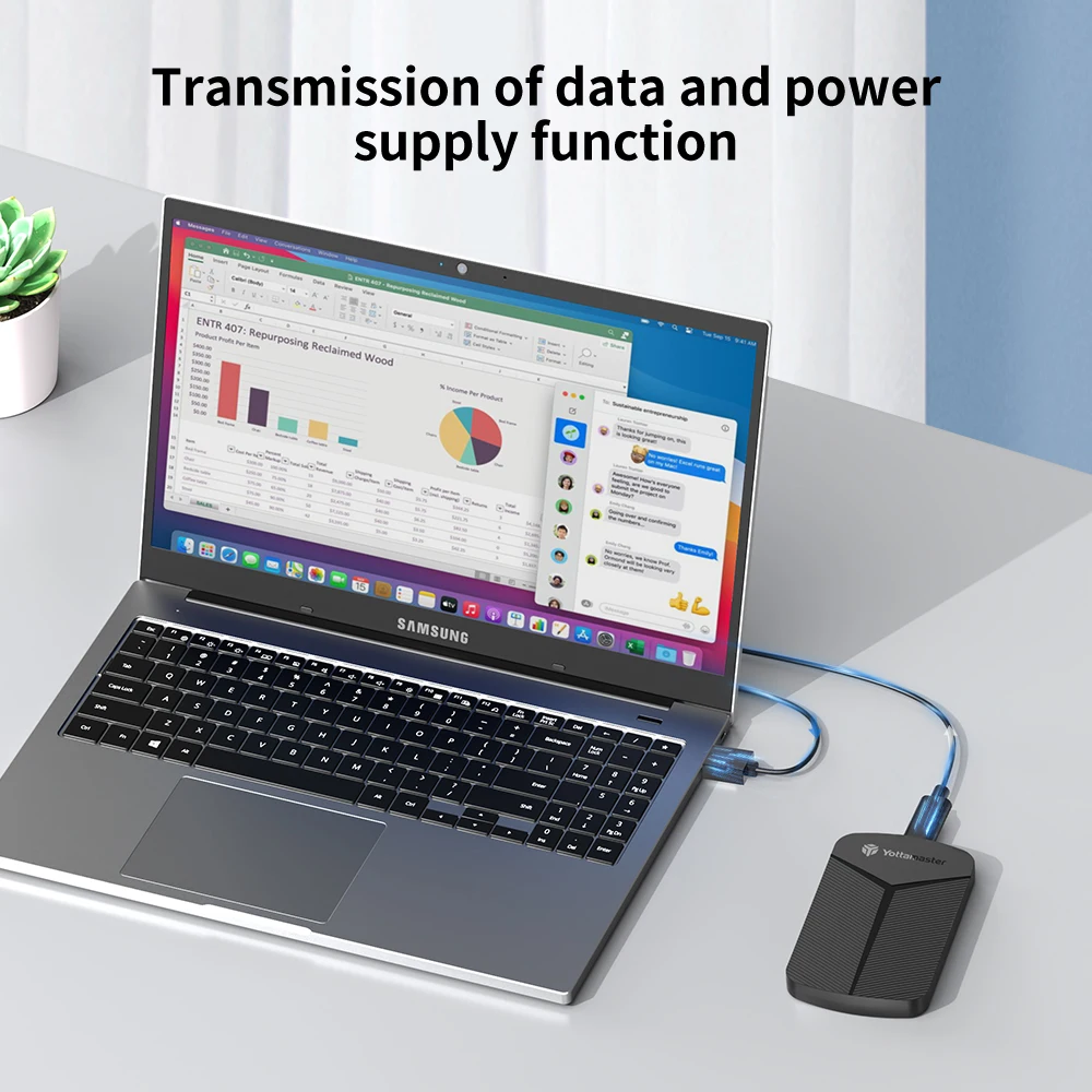 Yottamaster 2,5-дюймовый корпус для жесткого диска SATA-USB 3.0, чехол для жесткого диска, корпус для жесткого диска UASP 6 Гбит/с для Windows Mac Linux
