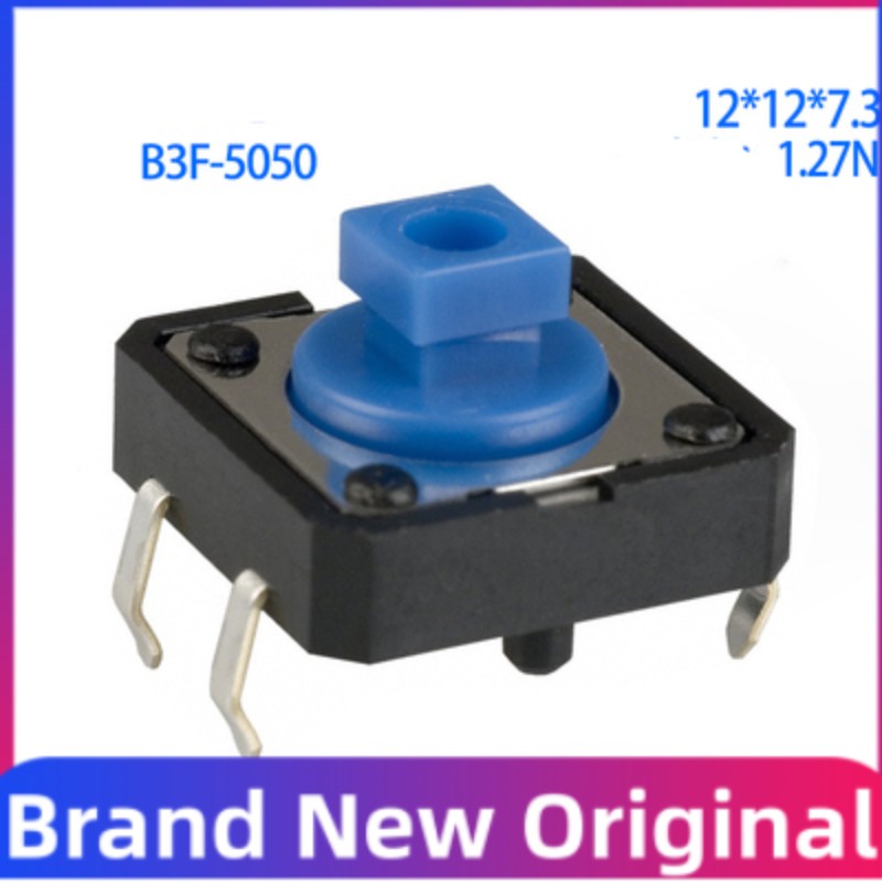 สวิตช์สัมผัส B3F-4055 4005 4000 4050 5000ไมโครทัชสวิตซ์12X12X4.3มม. ปุ่มญี่ปุ่น7.3มม. 4ขา