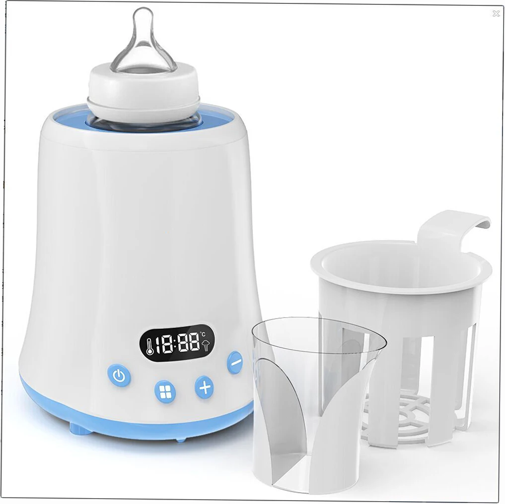 Eccomum Babyflaschenwärmer, schneller Milchwärmer mit LCD-Display und Timer, Flaschenwärmer, Babyflaschenwärmer, Reiseflaschenwärmer, USB
