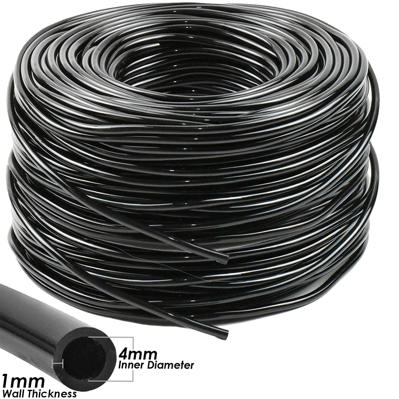 KESLA Greenhouse Drip Irrigation 1/4'' 13cm Sprinkler Garden Automatic Watering System Kit for Bonsai Pot Plant Flower Vegetable