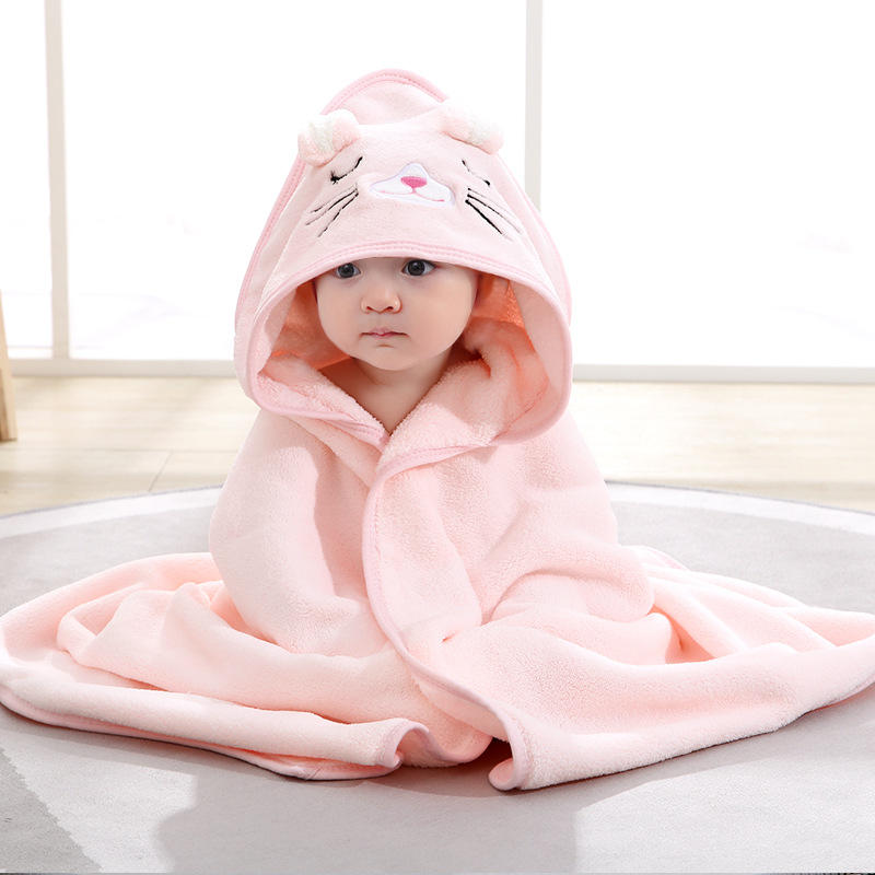Toalhas de banho do bebê dos desenhos animados macio recém-nascido com capuz toalha cobertor bonito da criança roupão quente dormir swaddle envoltório para meninos meninas 2023