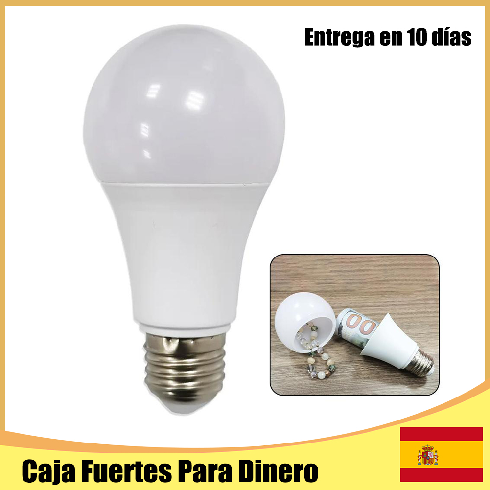 Sight Secret Light Bulb Home Diversion Stash Can Hiding Private Money Box Secret Hidden Storage Bulb Compartment Safe Container