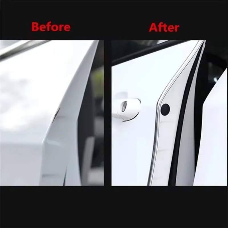 Car Porta Edge Scratch Protector, DIY Prata Moldagem Trim Tiras, Chrome Trim Strip, Scratch Guard, 4 m, 6m