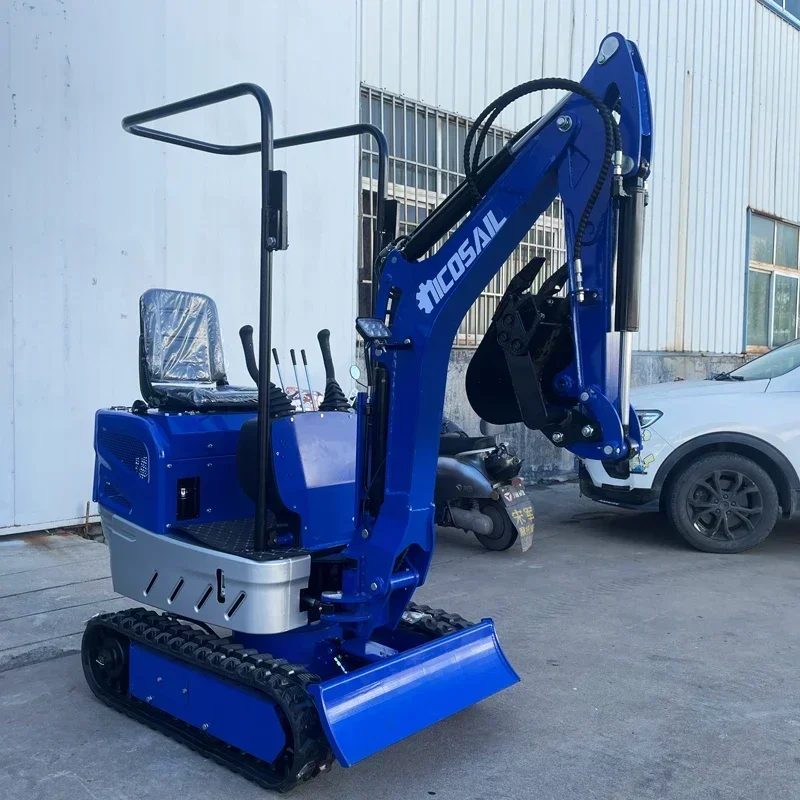Miniexcavadora NKS personalizada de 1,2 T, equipo agrícola barato para motocicletas, miniexcavadora, retroexcavadora