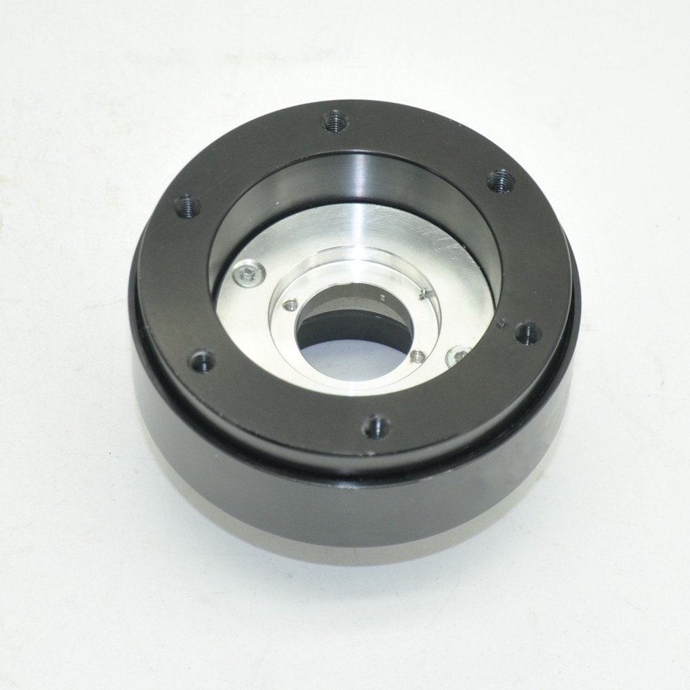 Adaptador de cubo de liberación rápida para volante de juego, simulador de carreras de 6 orificios de 70mm para camión MOZA Simagic M10 A/Mini Euro