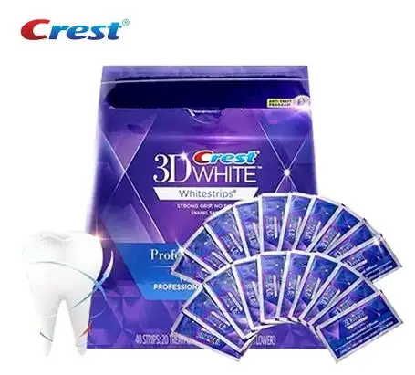 Tiras blancas 3D para blanqueamiento dental, efecto profesional Original