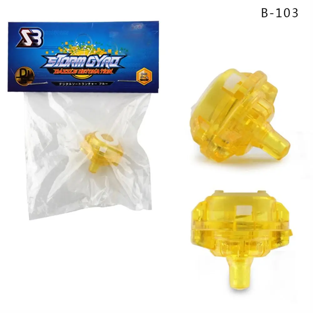 Non-repeating Spinning Top Drivers Random Color Spinning Toys Gyro Drivers Bottom Bey Blayblade Plastic Burst Tip Driver