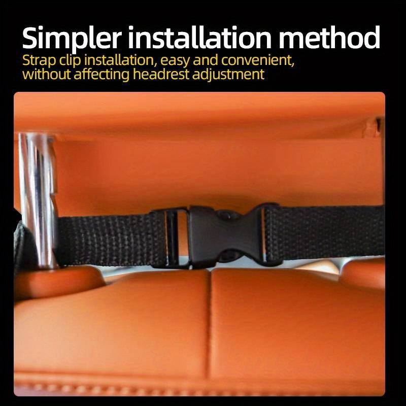 Multifunctionele autostoelopslag PU-leer Interieur Ruim