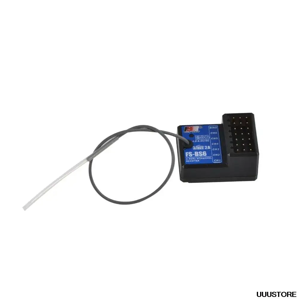 FlySky FS-BS6 Empfänger 2,4 GHz 6CH AFHDS2 für FlySky FS-GT5 FS-IT4S Sender RC Auto Boot