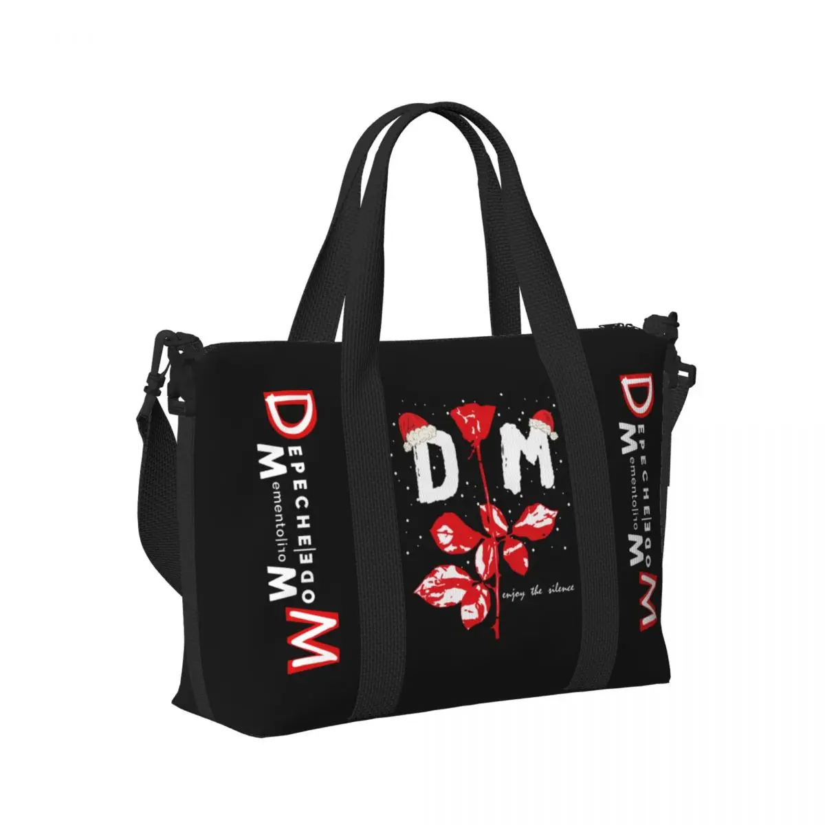 Custom Depeche Cool Mode Tote กระเป๋าผู้หญิงความจุขนาดใหญ่ DM Gym Beach กระเป๋าเดินทาง