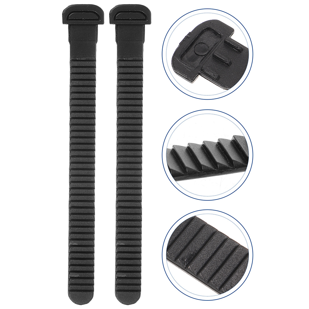 4 Stück Geschwindigkeit ​ ​ Skating Straps Rollschuh Schuh Zubehör Kunststoff Schnalle Skates Eis Zubehör PVC Ersatz Werkzeug