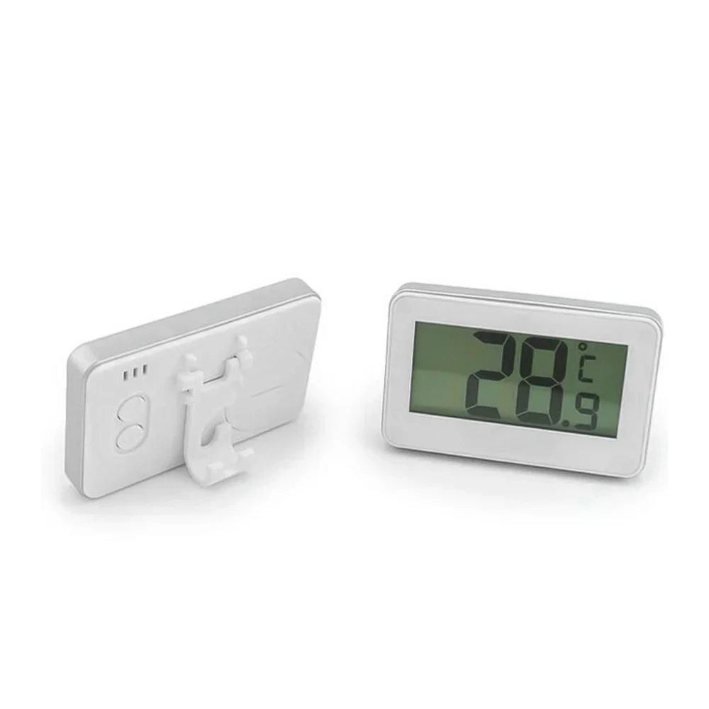 Termómetro electrónico, medidor de temperatura Digital para el hogar, termómetro colgante de pared para refrigerador, termómetro con alarma de escarcha para congelador