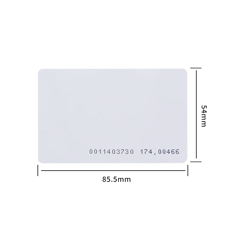 10pcs TK4100 125kHz RFID Cards RFID Proximity ID Cards Token Tag Key Card for Access Control System and Attendance