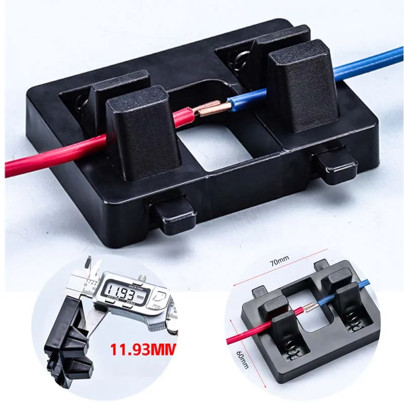 ABS Wire Fixture Welding Soldering Station High Temperature Resistant for Thick and Thin Wire Cable Clamps Welding Repair Tools
