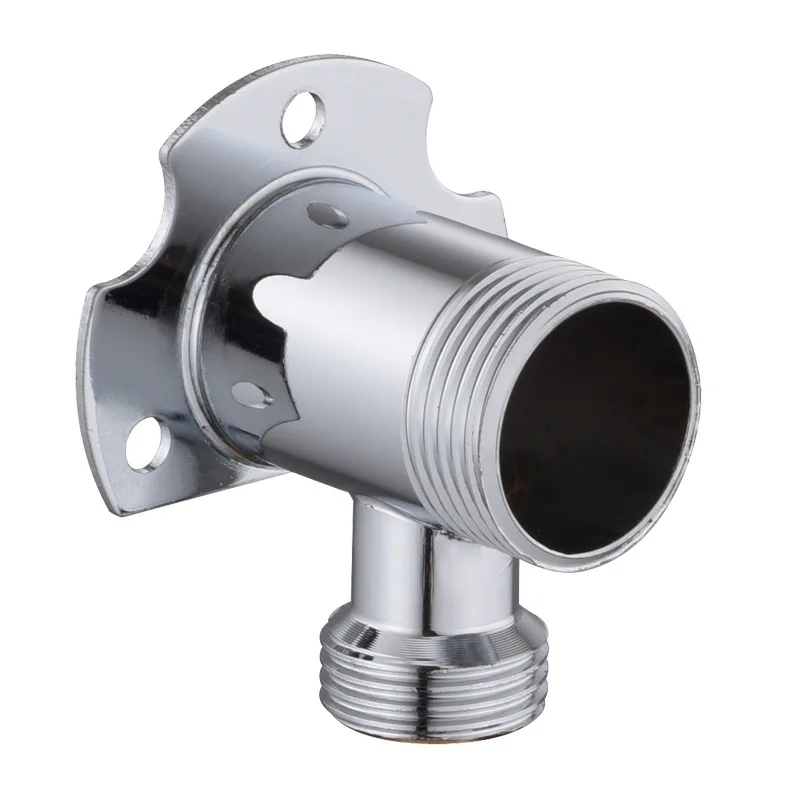 1/2 "3/4" Universal ก๊อกน้ําห้องน้ําฐานคงที่ติดผนัง TAP ติดตั้งอะแดปเตอร์ฝักบัว Inlet Outlet ผสมวาล์วน้ําอะไหล่