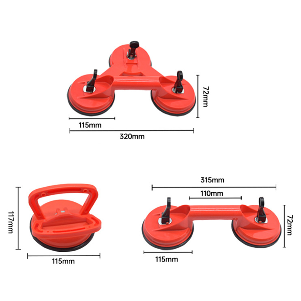 Ventosa a Vácuo Elevador De Vidro, removedor De Dent De Granito, garra, garra, telha Espelho Levantamento, Novo