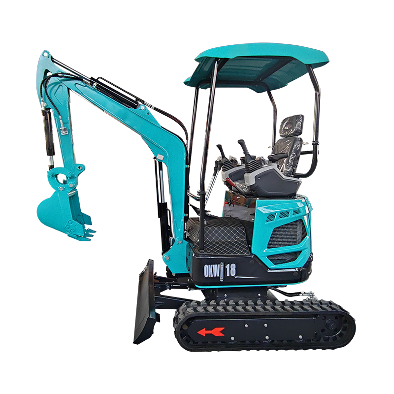 Customized 1.8 tons high efficiency small excavator hydraulic long arm mini excavator high quality famous brand engine for sale