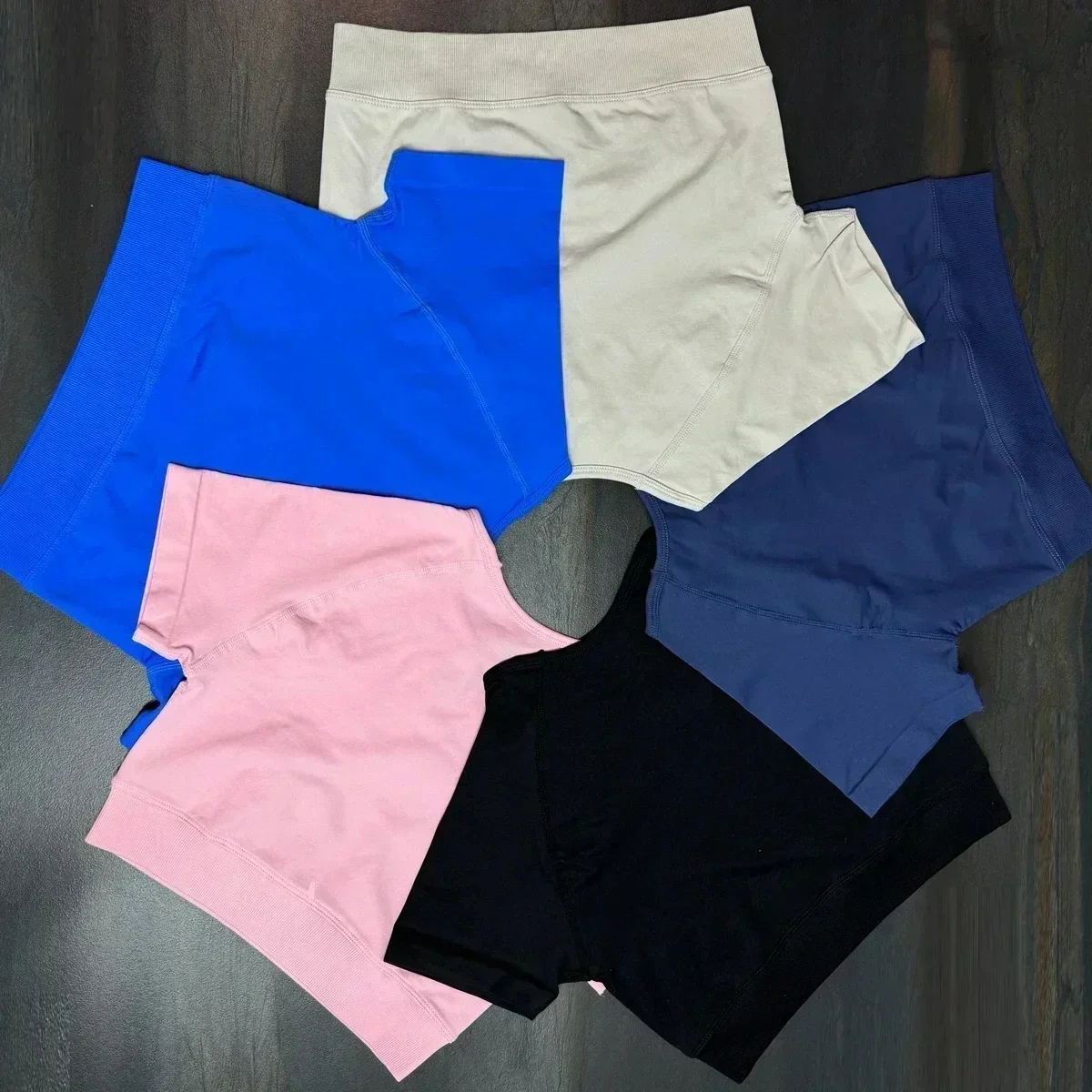 Top corto de impacto para mujer, camisetas de manga corta para Yoga, Top corto ligero para gimnasio, Camiseta deportiva sin costuras, ajuste corto acanalado