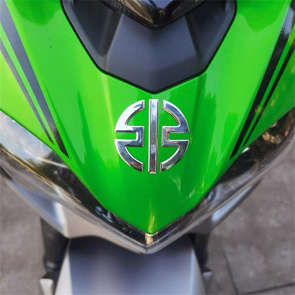 Adesivos com logotipo de motocicleta 3D, emblema, decalques, roda de tanque para Kawasaki NINJA Z800 Z900 Z650