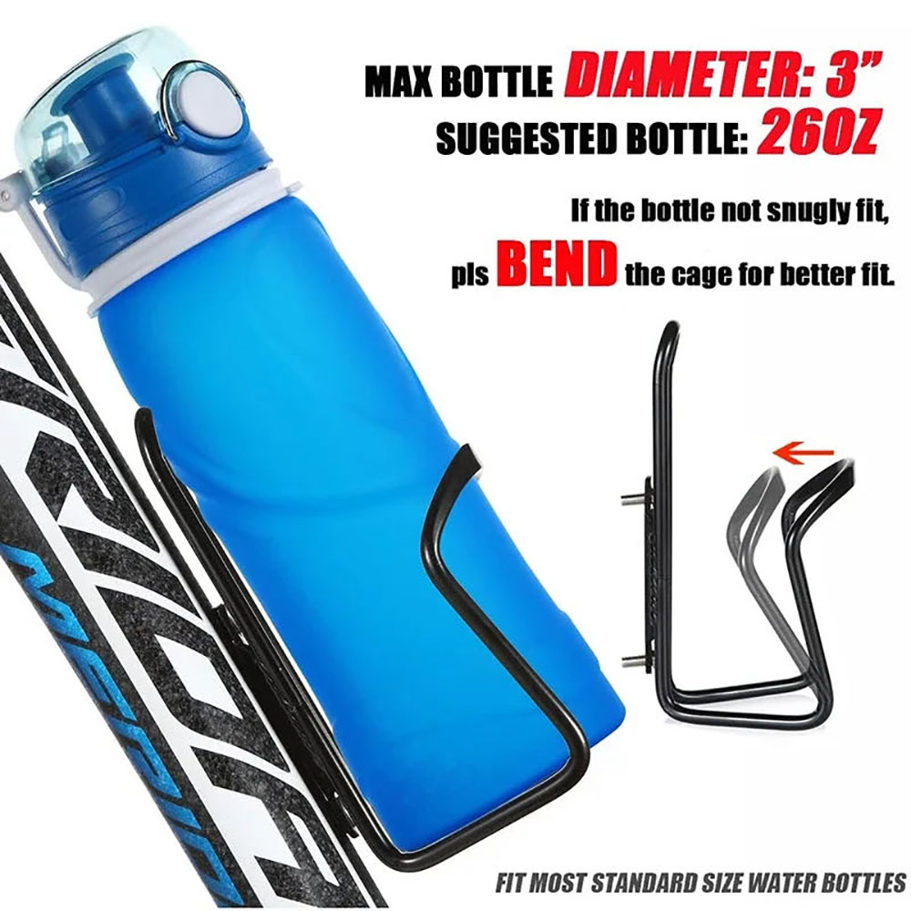 Porte-bouteille T1 en alliage d'aluminium pour vélo de montagne pliant, accessoire de cyclisme