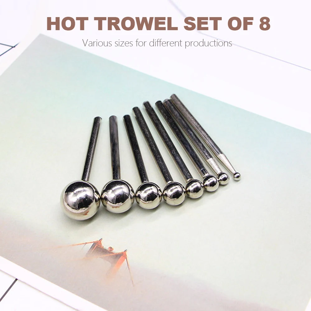 Fabric Flower Ironing Machine Ironing Ironing Tool Set Flower Making Tools DIY Adjustable Temperature Ball Spatula
