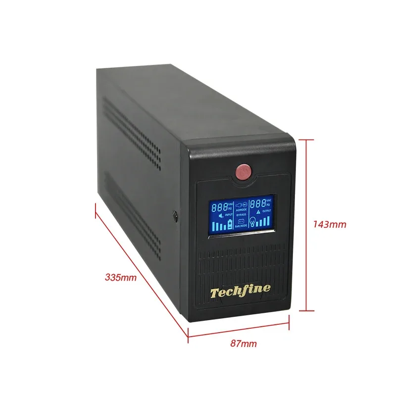 Line Interactive UPS 600VA 1000VA 1500VA 3000VA CCTV UPS Emergency Power Backup UPS